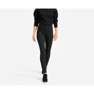 EVERLANE high rise skinny jeans in faded black size 31 ankle